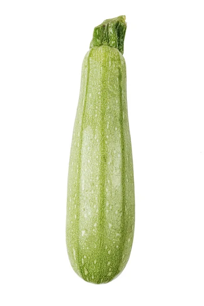 Zucchine su sfondo bianco — Foto Stock