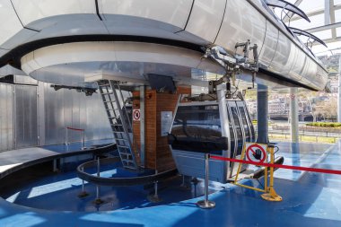 Teleferik boş kabin