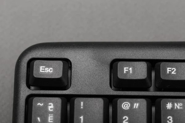 Bouton Escape sur le clavier — Photo