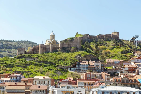 Φρούριο Narikala Τιφλίδα — Φωτογραφία Αρχείου