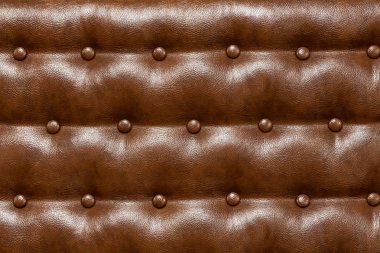 kahverengi deri döşeme