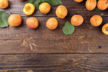 Olgun kayısı meyve arka plan