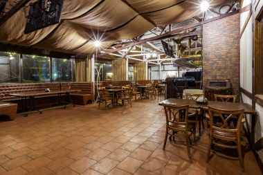 akşam boş Restoran