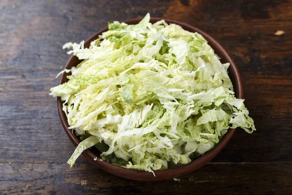 chinese cabbage in a plate