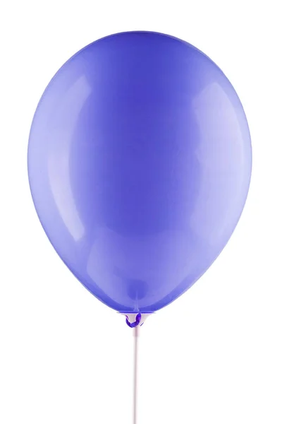 Gekleurde Opblaasbare Ballon Geïsoleerd Een Witte Achtergrond Plaats Voor Tex — Stockfoto