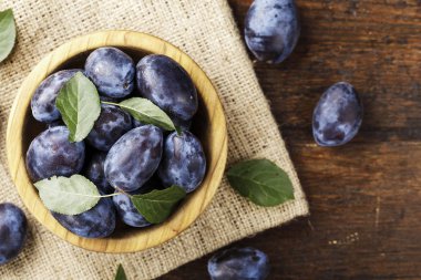 Erik olgun taze. Doğal ürün