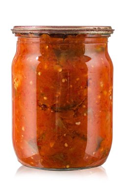 Kavanoz konserve patlıcan