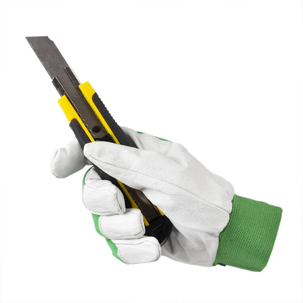 Un cortador en la mano — Foto de Stock