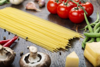 spagetti ve sebze mutfağı geçmişi