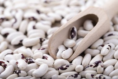 Siyah gözlü fasulye kepçesi. Sağlıklı yemek..