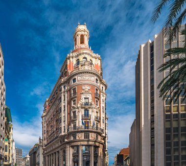 Valencia Merkez Bankası 'nın merkezi İspanya, Valencia şehir merkezinde..