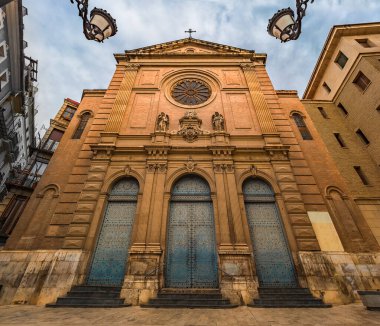 İspanya, Valencia 'da İsa' nın Kutsal Kalbi Cephesi