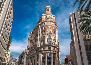 Valencia Merkez Bankası 'nın merkezi İspanya, Valencia şehir merkezinde..