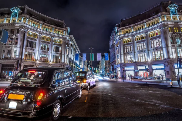 Λονδίνο Ηνωμένο Βασίλειο Περίπου Τον Αύγουστο Του 2017 Μαύρο Ταξί — Φωτογραφία Αρχείου