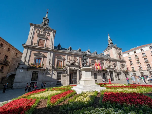 Μαδρίτη Ισπανία Γύρω Από Νοέμβριο Του 2018 Plaza Villa Ένα — Φωτογραφία Αρχείου
