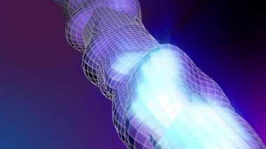 soyut Gökkuşağı geometrik figürü  