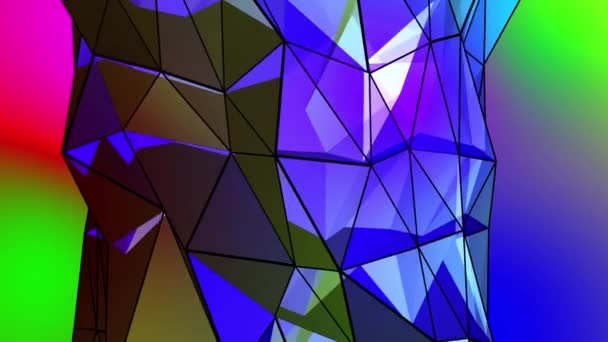 abstrait Rainbow figure géométrique  