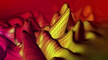 soyut Gökkuşağı geometrik figürü  