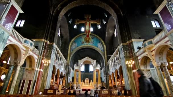 Londres Royaume Uni Cathédrale Intérieure Westminster Avril 2015 — Video