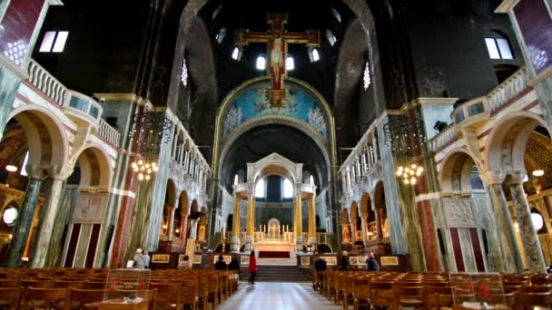 Londres Royaume Uni Cathédrale Intérieure Westminster Avril 2015 — Video