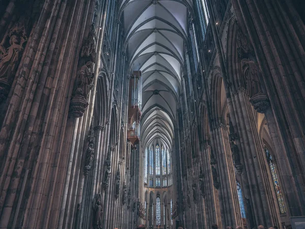 Cologne Allemagne Vers Novembre 2019 Intérieur Église Gothique Cathédrale Saint — Photo