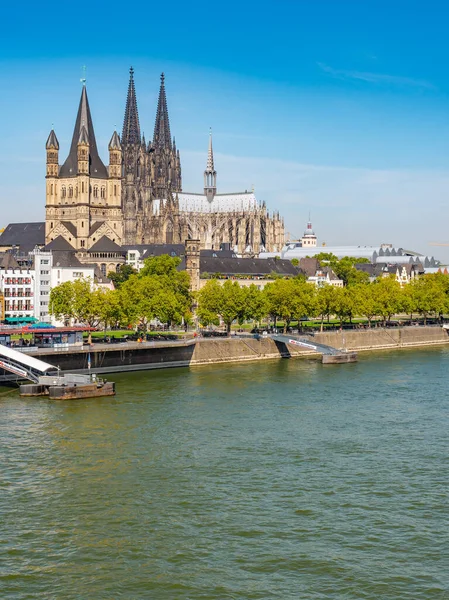 Köln Deutschland November 2019 Schönes Stadtbild Von Köln Deutschland Mit — Stockfoto