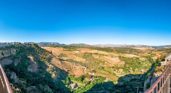 Blick Auf Das Tal Der Serrania Ronda Berge Aus Der — Stockfoto