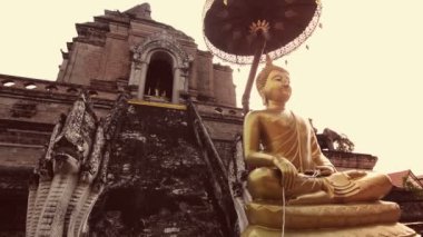 Chiang Mai Tapınağında Buda