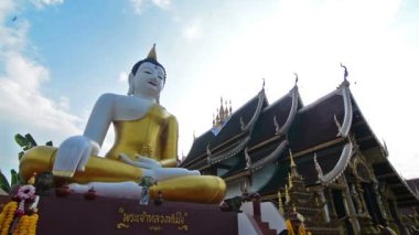 Chiang Mai Tapınağında Buda