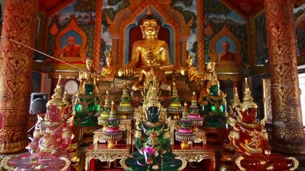 Boeddha Tempel Chiang Mai — Stockvideo