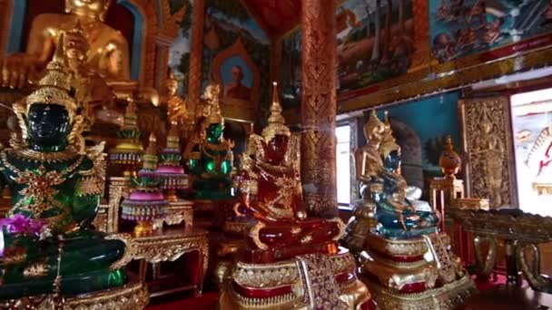 Buddha Tempel Von Chiang Mai — Stockvideo