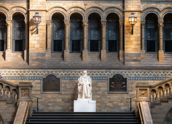 Londres Reino Unido Alrededor Diciembre 2019 Estatua Charles Darwin Padre — Foto de Stock