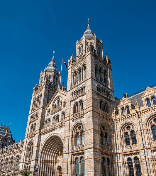 Fachada Del Museo Historia Natural Londres Reino Unido — Foto de Stock