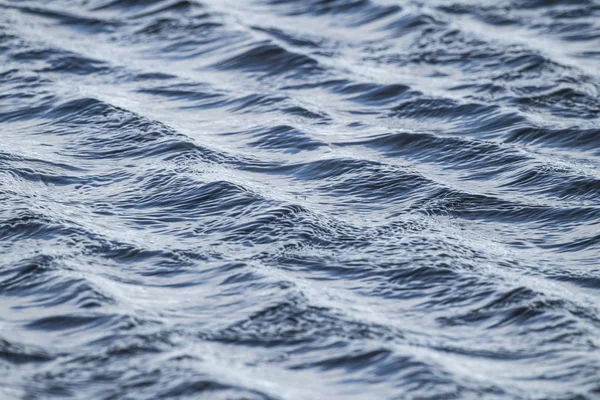 Ripples on the sea water in Scotland