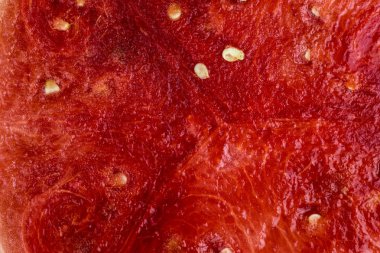 Kesilmiş taze karpuz yakın çekim