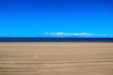 Ayr Beach ve Arran Adası