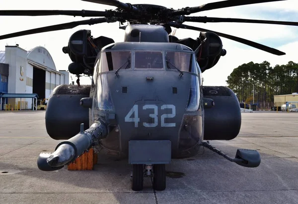Helicóptero de dragão marinho MH-53E — Fotografia de Stock
