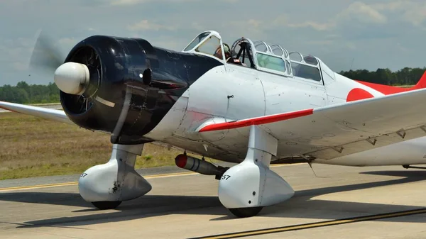 Japán A6m Zero vadászrepülőgép — Stock Fotó