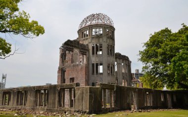 The A-Bomb Dome (Hiroshima Prefectural Industrial Promotion Hall) clipart