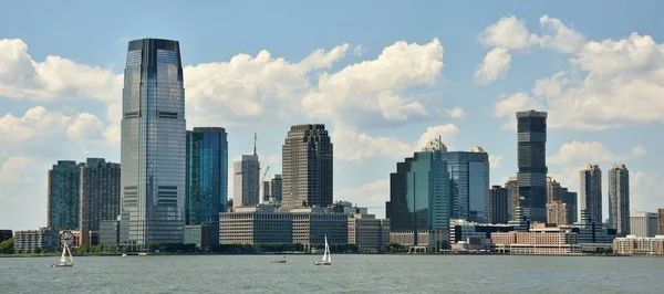 Skyline de Jersey City — Fotografia de Stock