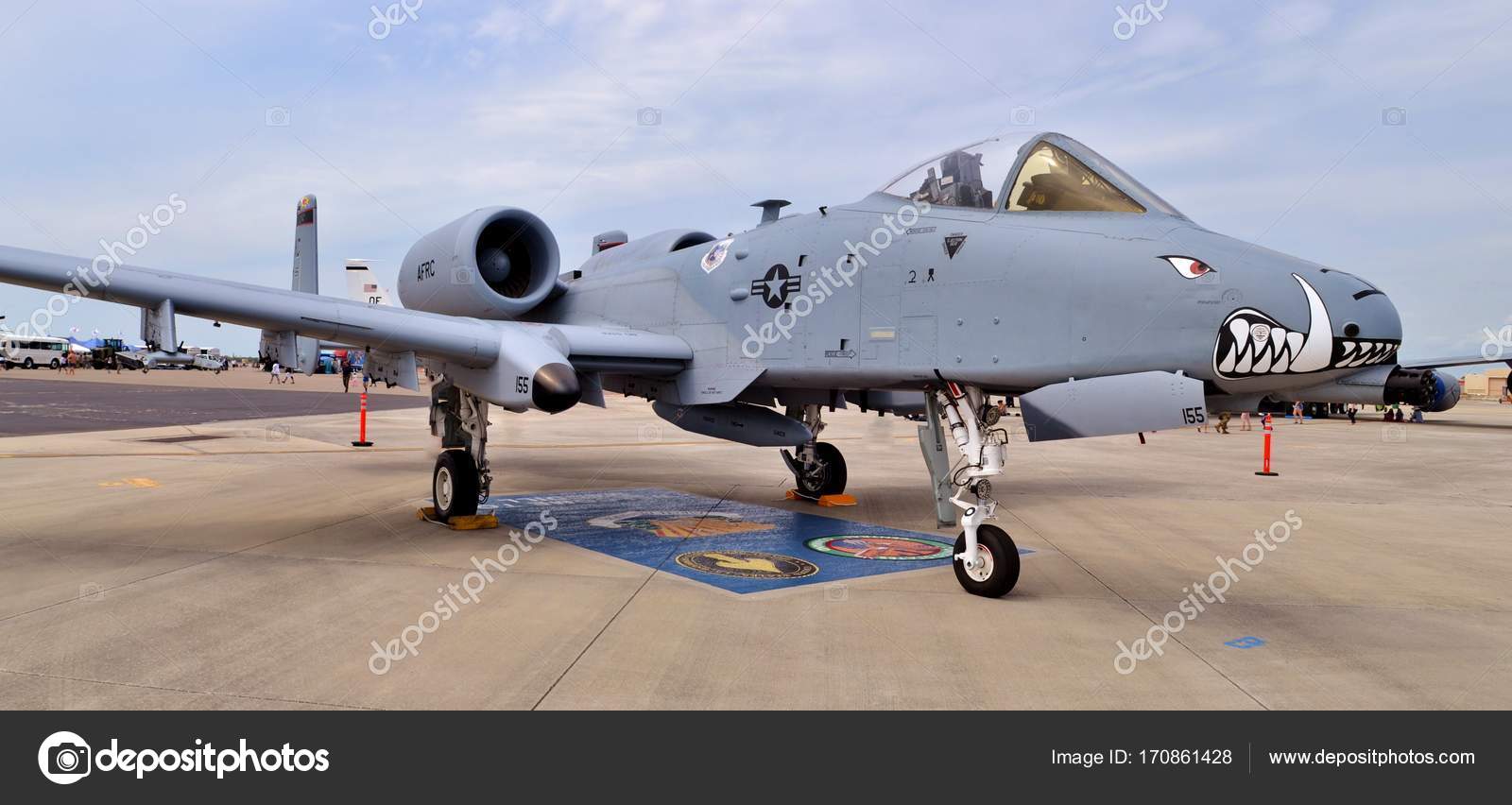 Air Force A-10 Warthog/Thunderbolt II Fighter Jet – Stock Editorial