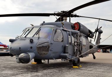 Hava Kuvvetleri Hh - 60g zemin Hawk helikopter