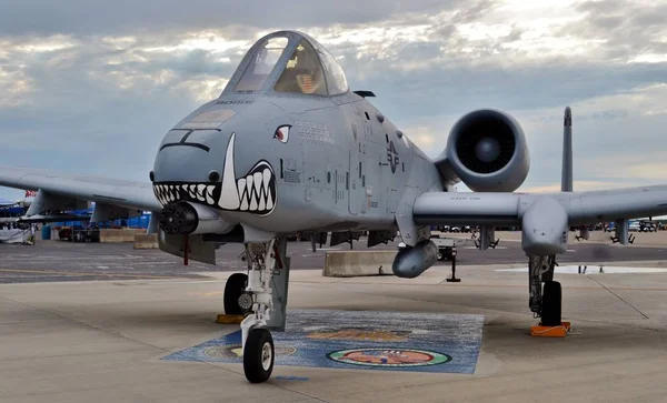 Air Force A-10 Warthog/Thunderbolt Ii straaljager — Stockfoto