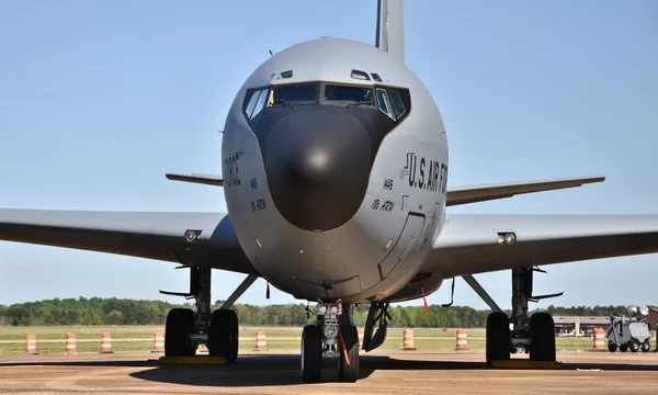 Columbus Afb Mississippi April 2018 Air Force 135R Stratotanker Refueler — Stockfoto