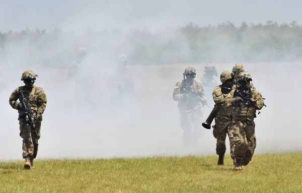 Crestview Florida Usa May 2015 Members 6Th Ranger Training Battalion — Stock Photo, Image