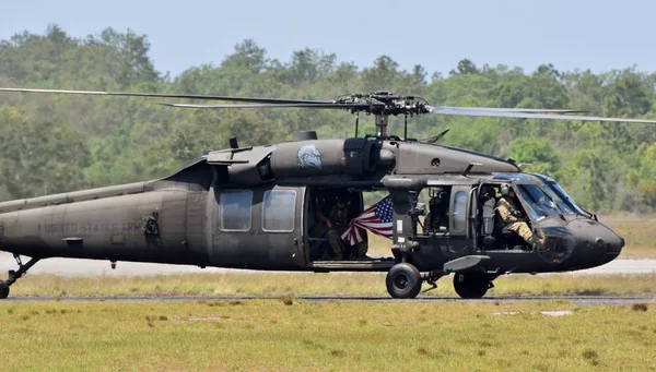 Crestview Florida Usa May 2015 Sikorsky Blackhawk Operated Army Rangers — Stock Photo, Image