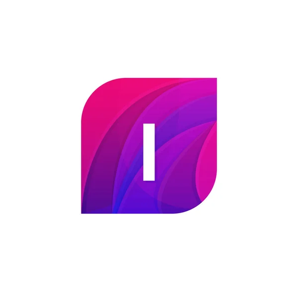 Abstracto creativo web icono empresa firmo letra logo vector des — Vector de stock