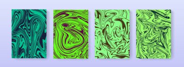 Sıvı renklere sahip soyut mermer dokusu. Parlak sıvı boyalı bir A4 kapağı. Modern moda pankart. Sunum için şablon tasarımı, afiş, poster, paket, kapak, yazdırma, flayer.