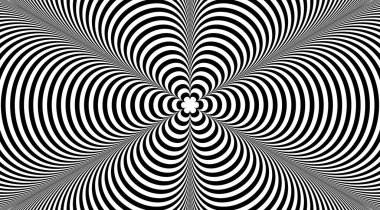 Soyut psikedelik sanat soyutlanmış arkaplan vektör tasarımı.