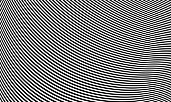 Optical Illusion Striped Wrapped Background Vector Design — Stock Photo, Image